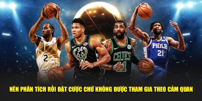 Nên phân tích rồi đặt cược chứ không được tham gia theo cảm quan